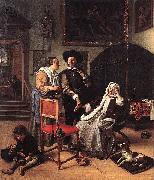 Jan Steen The Doctor's Visit USA oil painting artist
